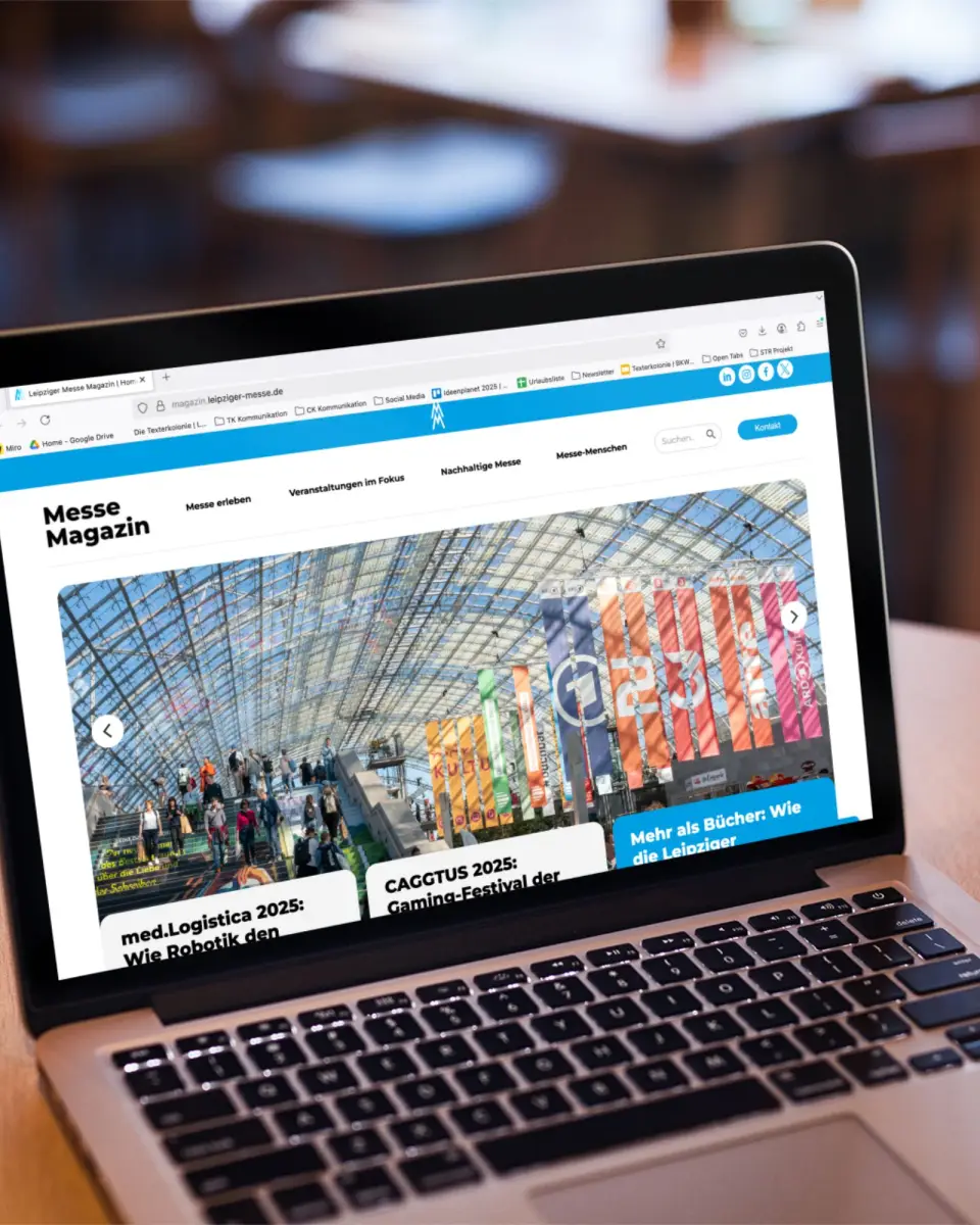 Leipziger Messe: Online-Magazin